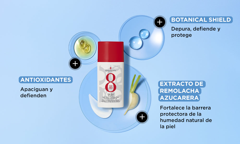eight hour ydraplay proteccion solar de SPF40