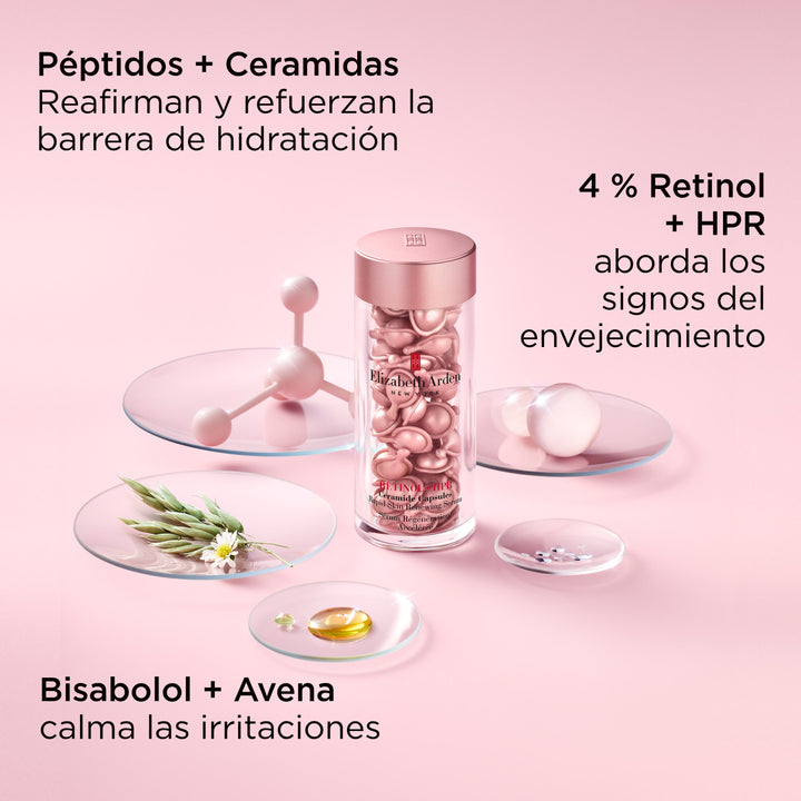 Retinol + HPR Ceramide Capsules Sérum Alisador de Arrugas