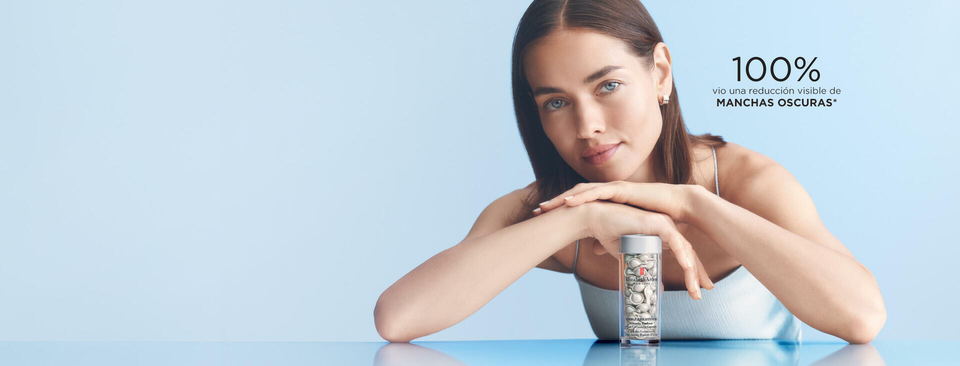 banner modelo serum visible brightening