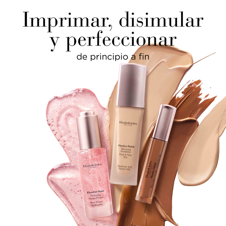 Imprimar, disimular y perfeccionar de principio a fin Flawless Start grafico
