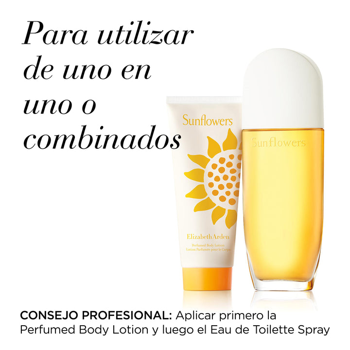 cofre sunflowers perfume