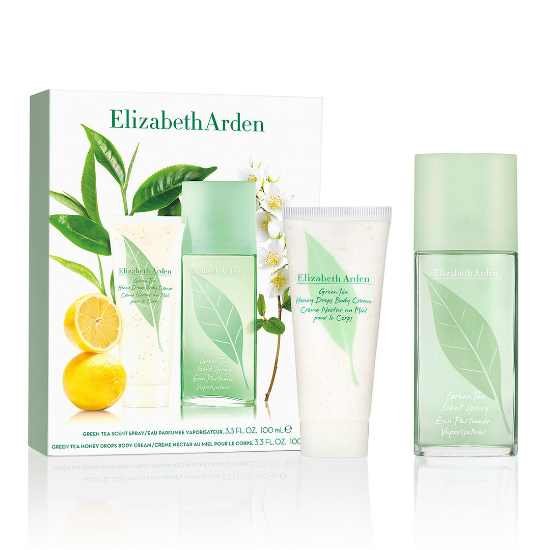 Cofre Green Tea spray y crema de cuerpo