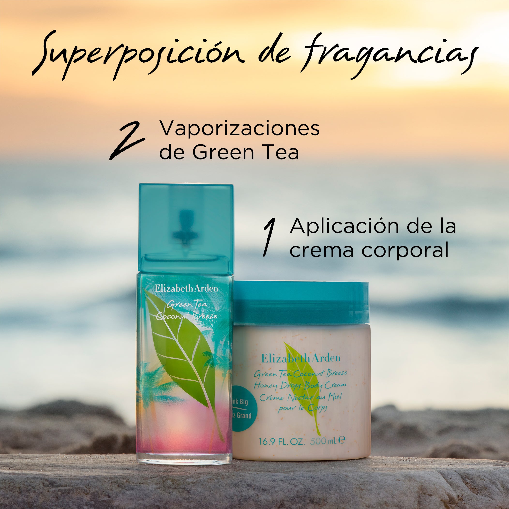 Green Tea Coconut Breeze Honey Drop Body Cream – Elizabeth Arden