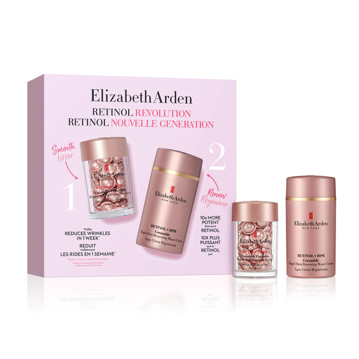 Cofre Serum Retinol+HPR Ceramide 30 cápsulas
