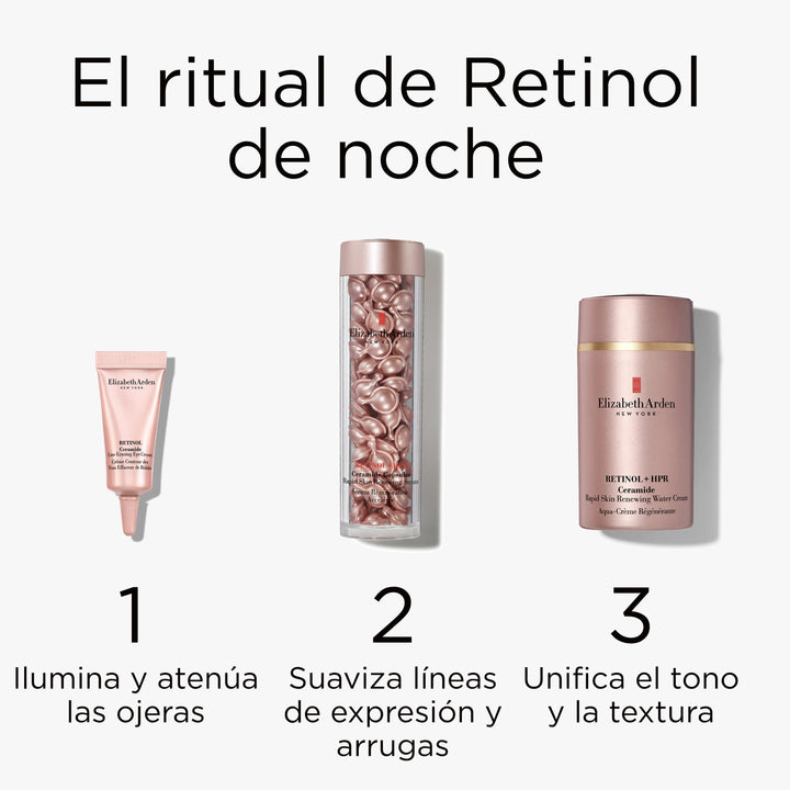Cofre Serum Retinol+HPR Ceramide 90 cápsulas