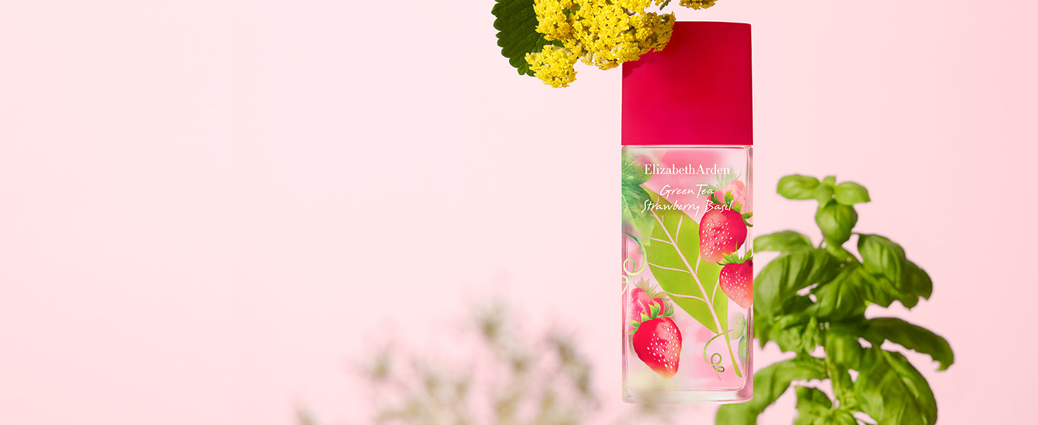 green tea strawberry