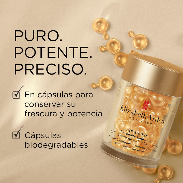 Advanced Cápsulas de Sérum con Ceramidas para el contorno de ojos