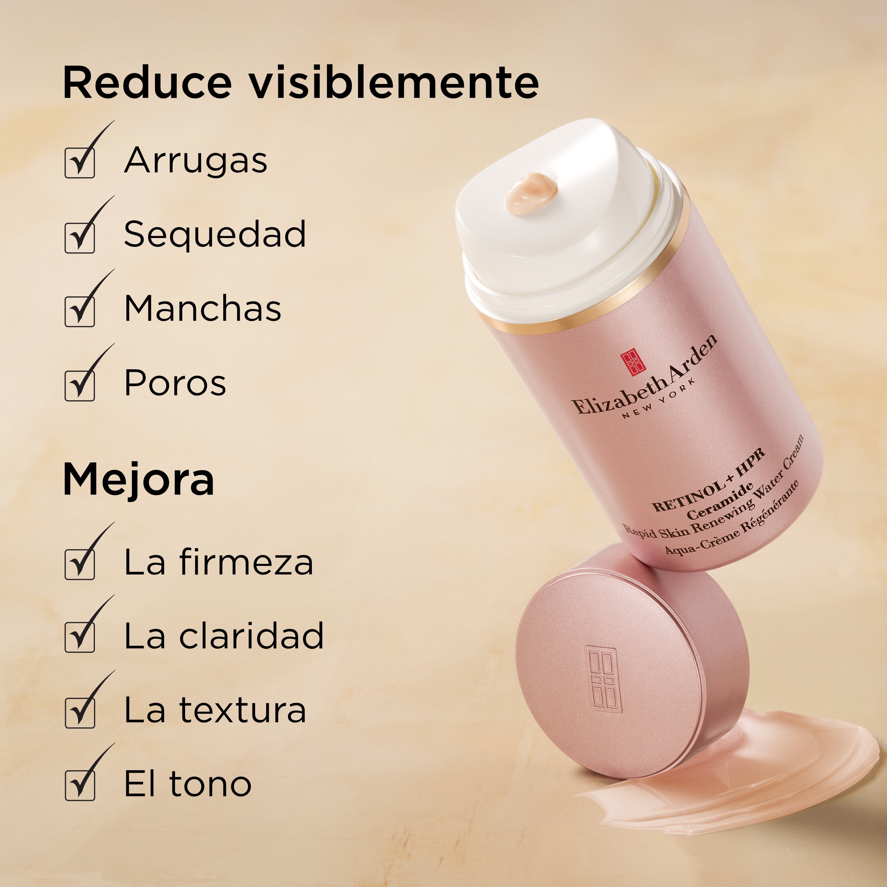 アールイーークリーム Retinol+HPR Ceramide Water Cream – Elizabeth Arden España