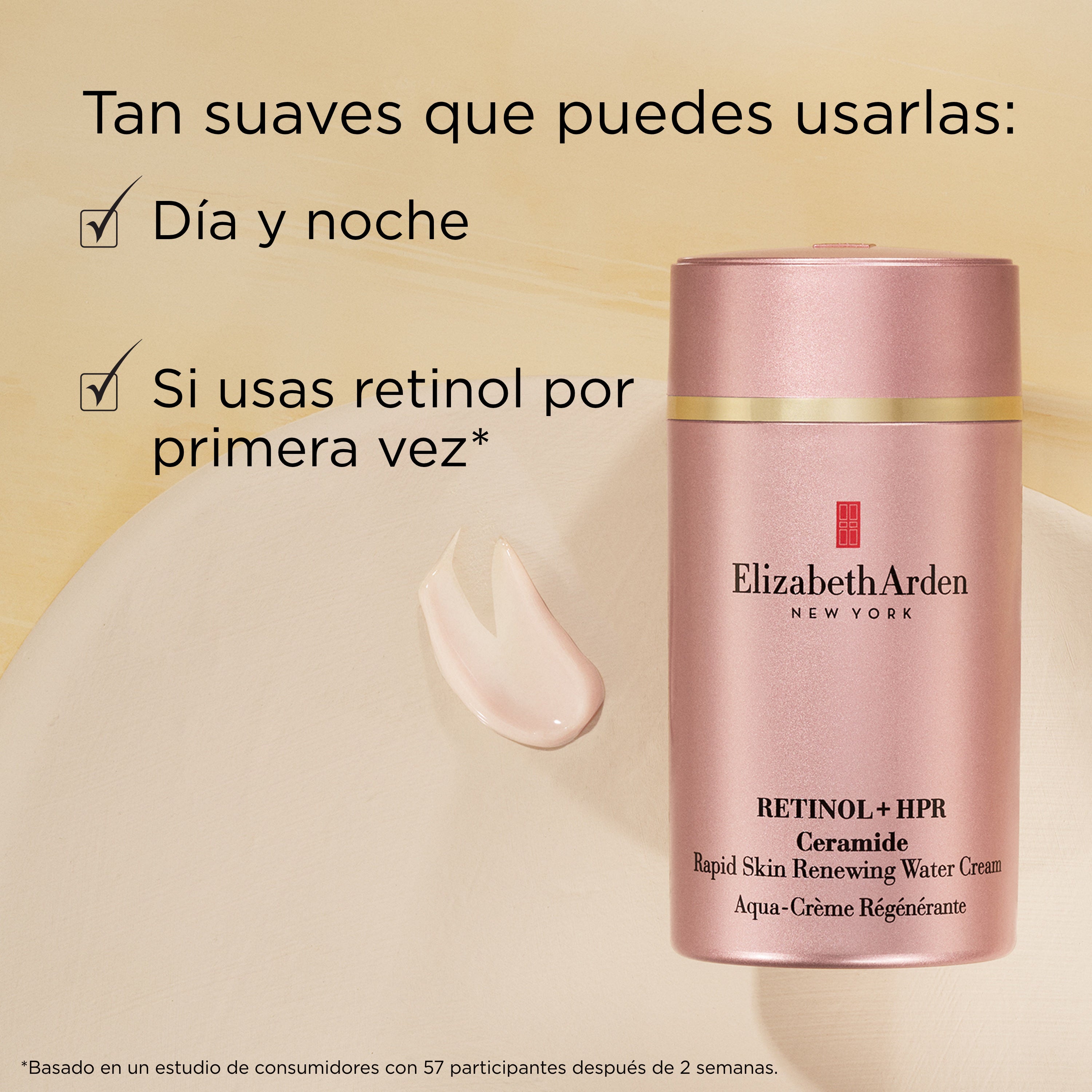 Retinol+HPR Ceramide Water Cream – Elizabeth Arden España