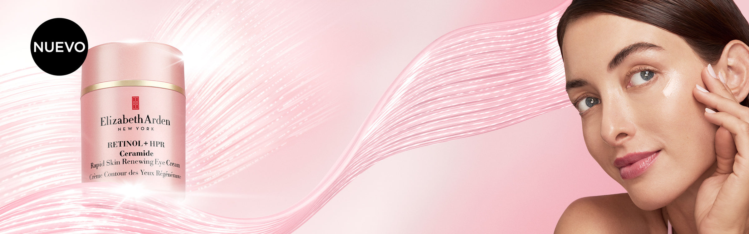 MODELO CREMA TEXTURA CONTORNO DE OJOS