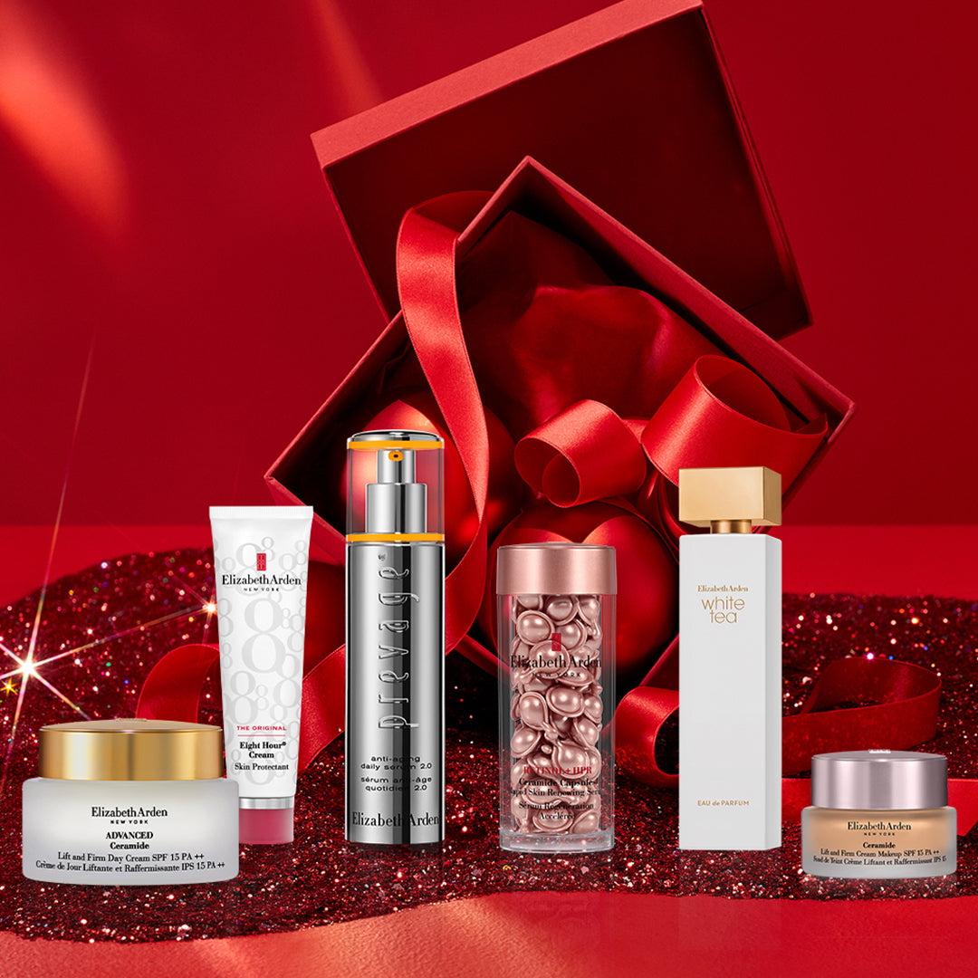 PRODUCTOS SOBRE FONDO ROJO